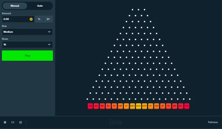 Как играть Plinko